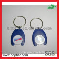 new designed plastic euro trolley coin